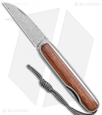 James Brand The Pike - Slip Joint Knife | Rosewood + Damascus | BHQ