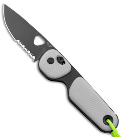 The James Brand The Redstone Slide Lock Knife Primer Gray/Black (2.5" Black)