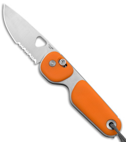 The James Brand The Redstone Slide Lock Knife Tangerine/Stainless (2.5" Satin)