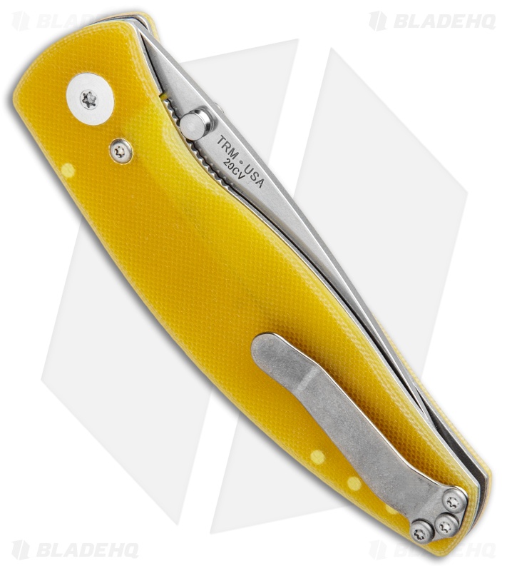 Three Rivers Manufacturing Neutron EDC Folding Knife Amber Ale