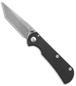 Toor Knives Chasm Frame Lock Knife Black Titanium (2.9" SW Tanto)