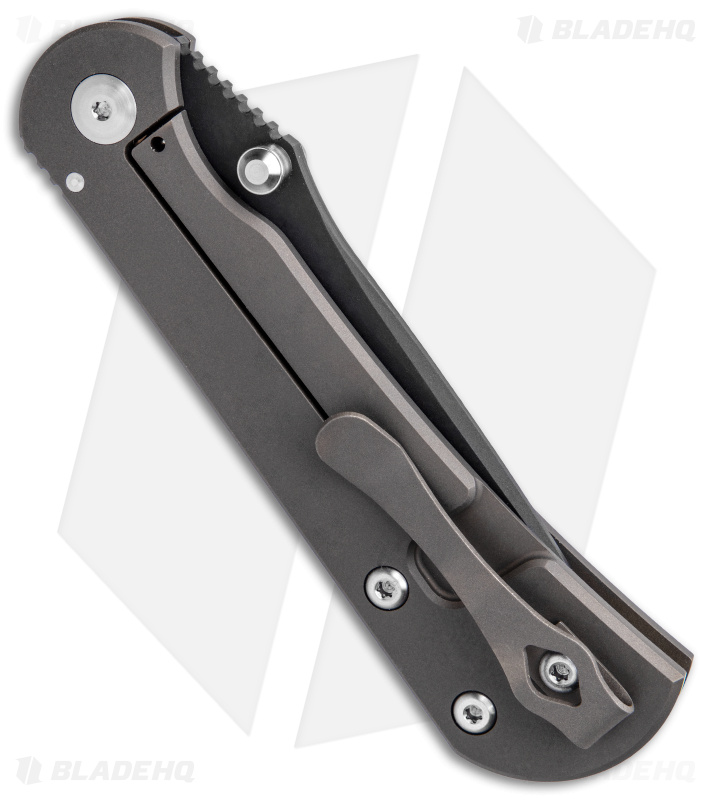 Toor Knives Merchant 2.0 Frame Lock Knife Bronze Titanium (3.4" Black) 