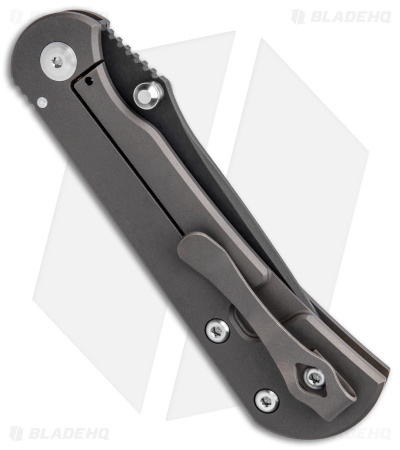 Toor Knives Merchant 2.0 Frame Lock Knife Bronze Titanium (3.4" Black) 