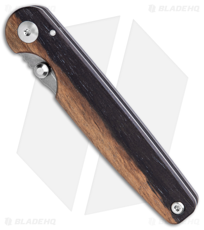 Toor Knives Suitor Frame Lock Knife Ebony/Titanium (3" SW)