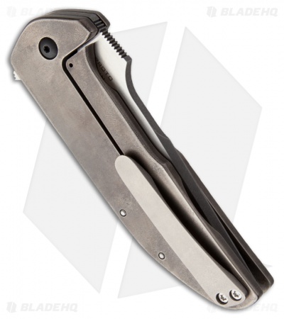 Turpin Knives Proto Run Folder Tanto Flipper Knife (3.75" Two-Tone)