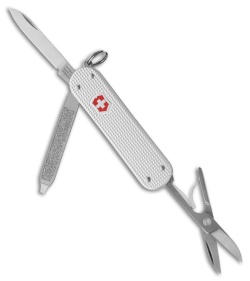 Victorinox 0.6901.16US2 Excelsior Slim Profile Knife - Silver Alox - 2  Blades