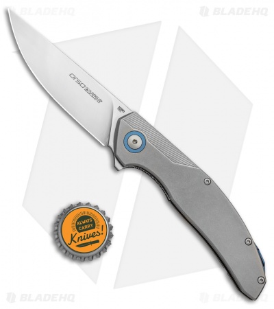 Viper Knives Anso Orso Liner Lock Knife Titanium (3.3" Satin) V5966TI