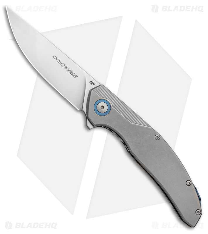 Viper Knives Anso Orso | Liner Lock Knife | Titanium/Satin