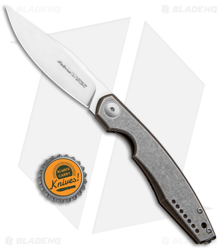 Viper Knives Voxnaes Belone Liner Lock Knife Bronze Ti (3.3" SW) V5970BRTI