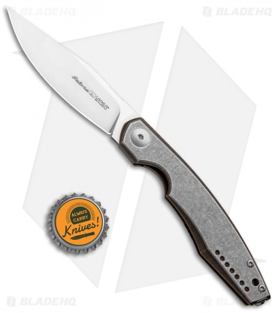 Viper Knives Voxnaes Belone Liner Lock Knife Bronze Ti (3.3" SW) V5970BRTI