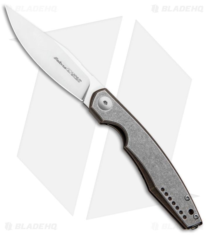 Viper Knives Voxnaes Belone Liner Lock Knife Bronze Ti (3.3" SW) V5970BRTI