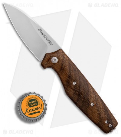 Viper Knives DAN 2 Wharncliffe Slip Joint Knife Zircote (2.8" Satin) V5930ZI