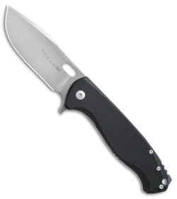 Viper Knives Vox Fortis Flipper Knife Black G-10 (3.5" Stonewash) V5952GB