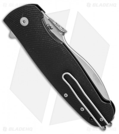 Viper Knives Italo Flipper Liner Lock Knife Black G-10 (3.75" Satin) V5948GB