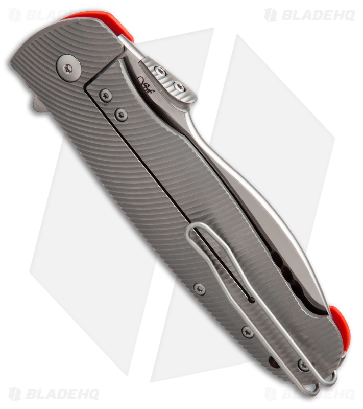 Viper Knives Italo Flipper Frame Lock Knife Orange G-10 (3.75