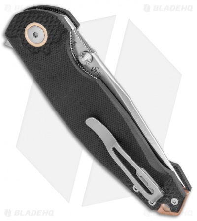 Viper Knives Vox Katla Liner Lock Knife Black G-10 (Stonewash) V5982GB3D