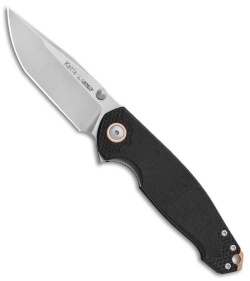 Viper Knives Vox Katla Liner Lock Knife Black G-10 (Stonewash) V5982GB3D