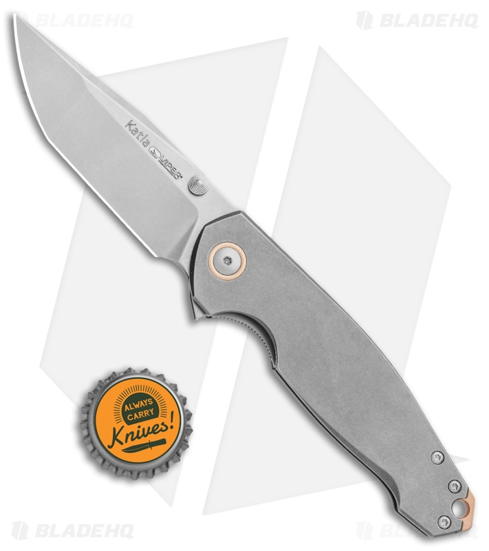 Viper Knives/Vox Katla - Liner Lock Knife | Titanium | Blade HQ
