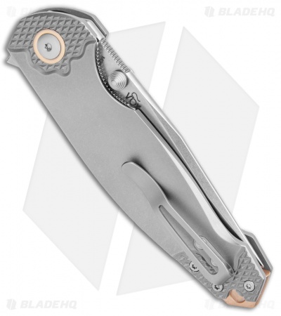 Viper Knives Vox Katla Liner Lock Knife Titanium (3" Stonewash) V5982TI3D