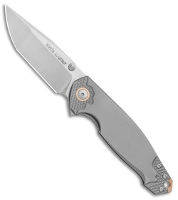 Viper Knives Vox Katla Liner Lock Knife Titanium (3" Stonewash) V5982TI3D