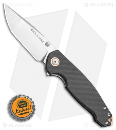 Viper Knives Vox Katla Liner Lock Knife Carbon Fiber (Stonewash) V5980FC