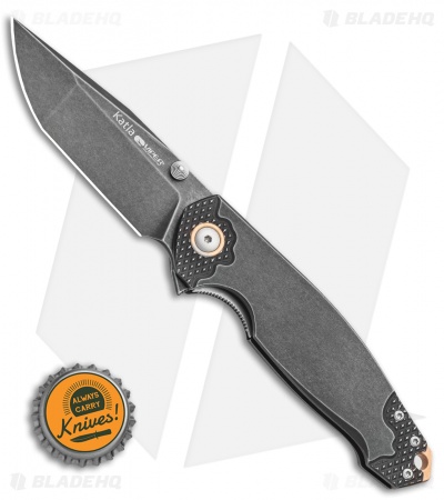 Viper Knives Vox Katla Liner Lock Knife Titanium (3" Dark Stonewash)