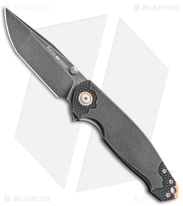 Viper Knives Vox Katla Liner Lock Knife Titanium (3" Dark Stonewash)