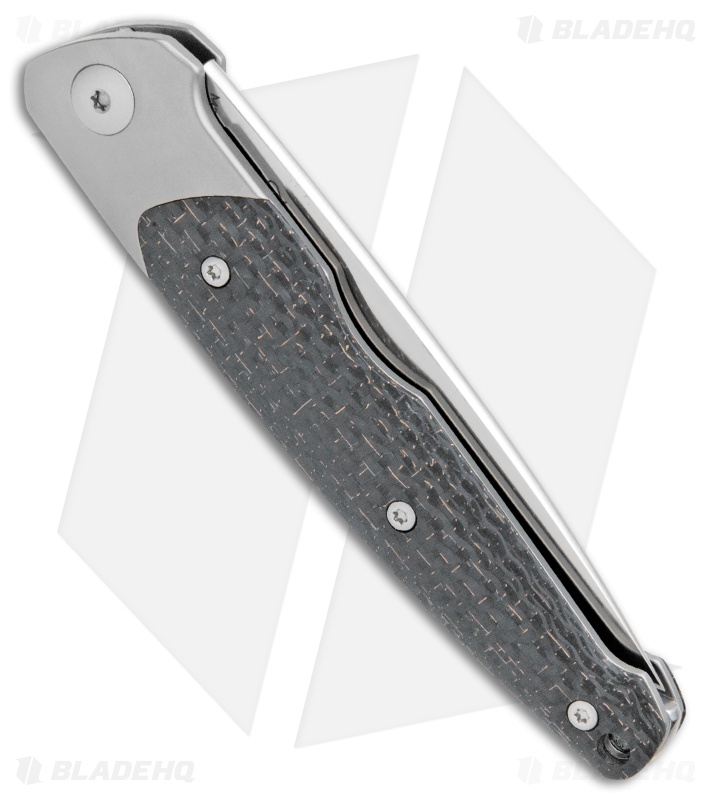 Viper Knives Vox Key Slip Joint Knife Bronze Ti Bolster/CF (3.25" Satin) 