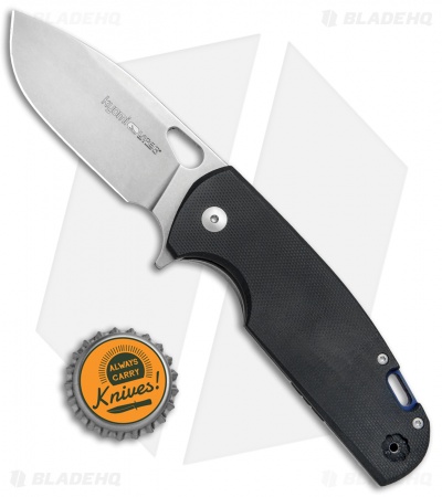 Viper Knives Vox Kyomi Flipper Knife Black G-10 (3.1" Stonewash) V5940GB