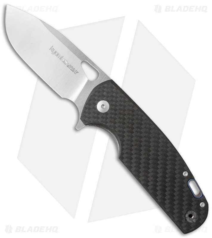 Viper Knives Vox Kyomi Flipper Knife Carbon Fiber (3.1