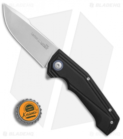 Viper Knives Larius Flipper Liner Lock Knife Black G-10 (3.3" Stonewash) V5960GB