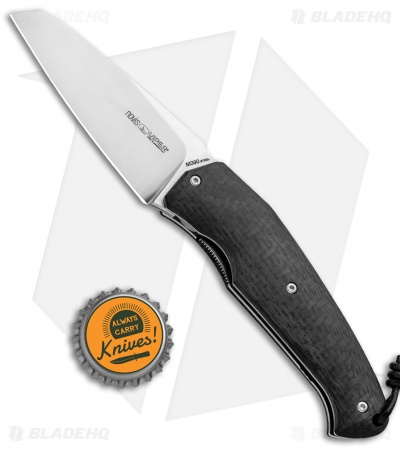 Viper Knives Novis Front Flipper Knife Carbon Fiber (3" Satin)