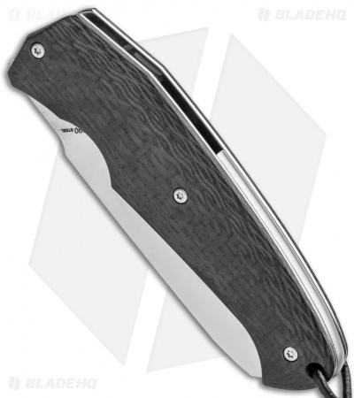 Viper Knives Novis Front Flipper Knife Carbon Fiber (3" Satin)