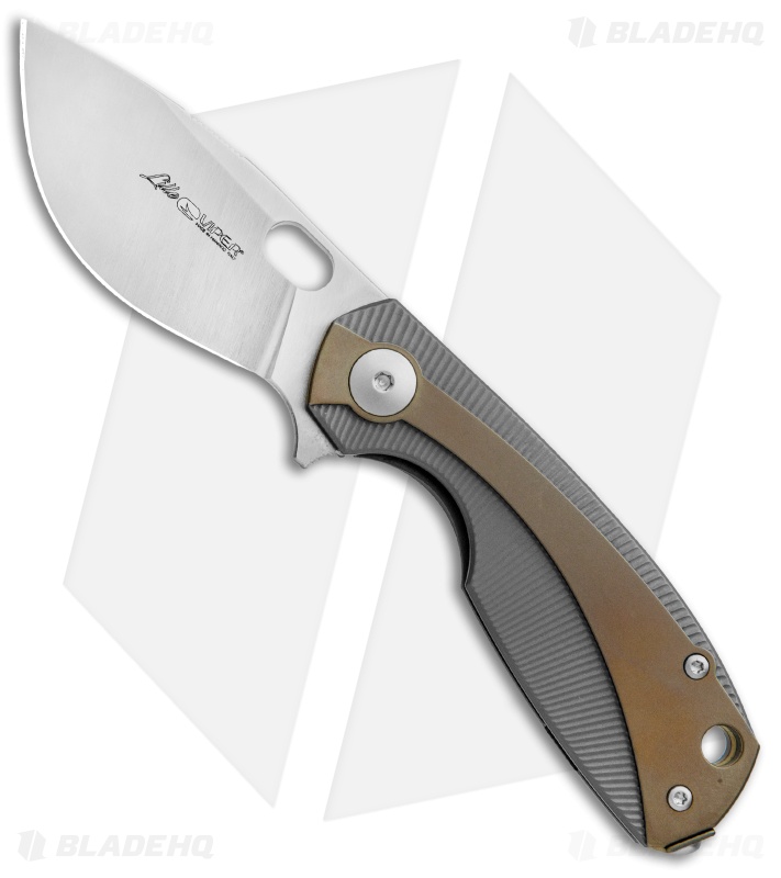 Viper Knives Voxnaes Lille Knife Gray/Bronze Ti (2.5