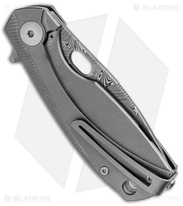 Viper Knives Voxnaes Lille Knife Ti (2.5" Damascus) VA5964TITI