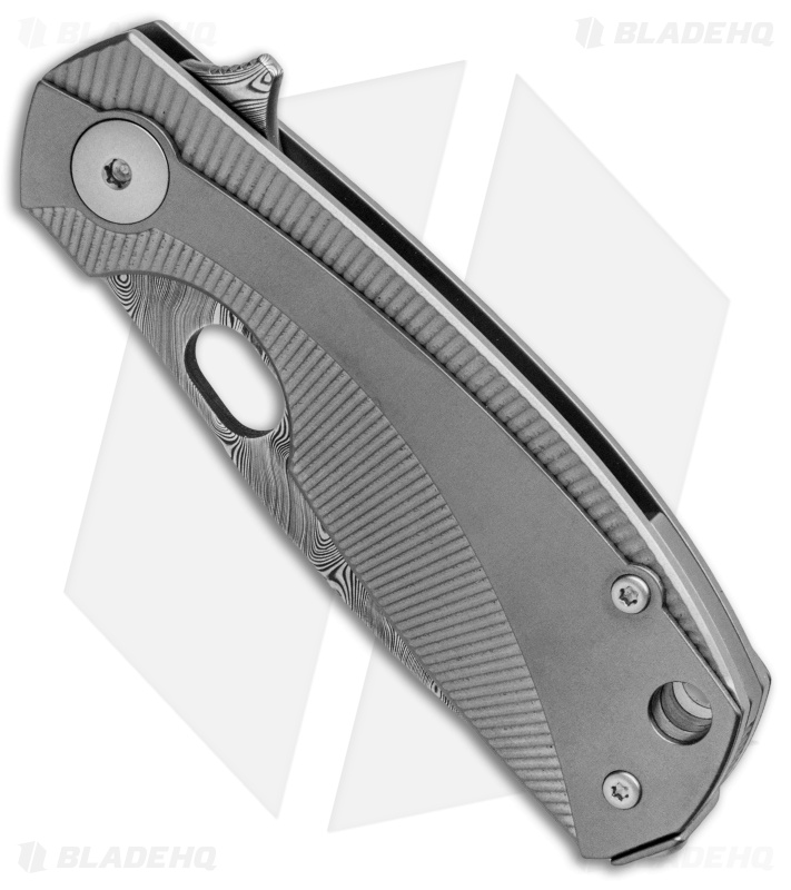 Viper Knives Voxnaes Lille Knife Ti (2.5" Damascus) VA5964TITI