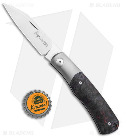 Viper Knives Hug Dark Matter Red Carbon Fiber/Sheath M390 Satin V5992FCR