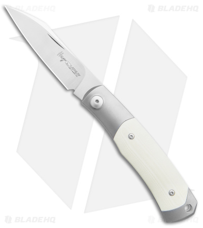Viper Knives Hug Slip Joint Knife Ivory G-10 (3" Satin) V5994GI