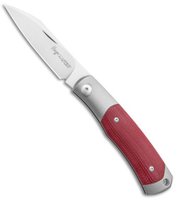 Viper Knives Hug Slip joint Knife Red G-10 (3" Satin) V5994GR