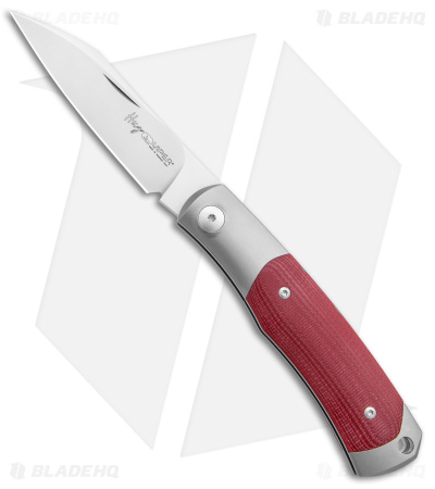 Viper Knives Hug Slip joint Knife Red G-10 (3" Satin) V5994GR