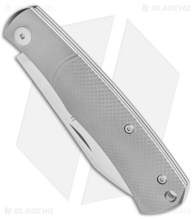 Viper Knives Hug Slip Joint Knife Geometric Titanium (3.1" Satin M390)
