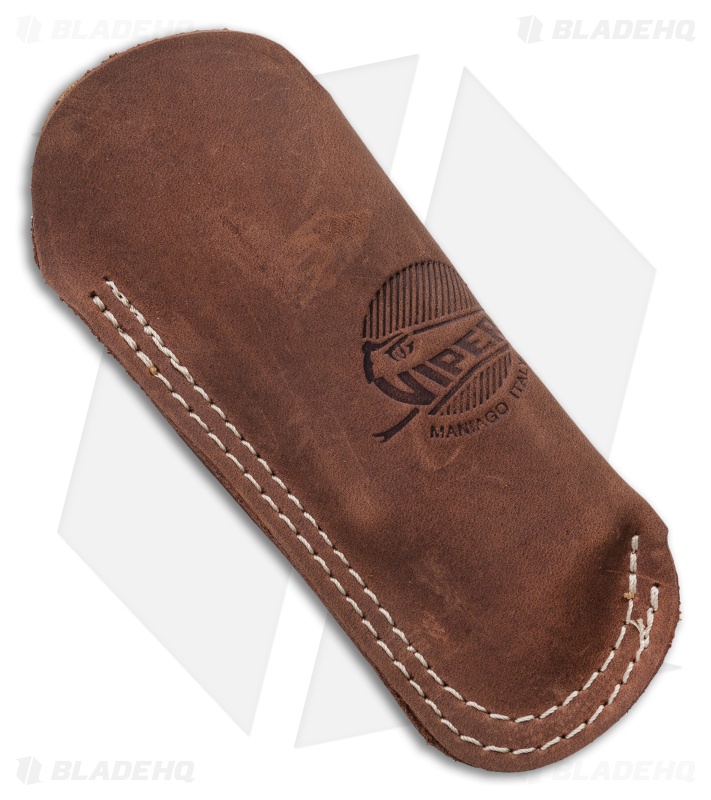 Viper Knives Turn Folding Poplar Wood/Ti Bolster (3.25" Satin)