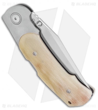 Viper Knives Turn Folding Ram Horn/Ti Bolster (3" Satin) V5986MO
