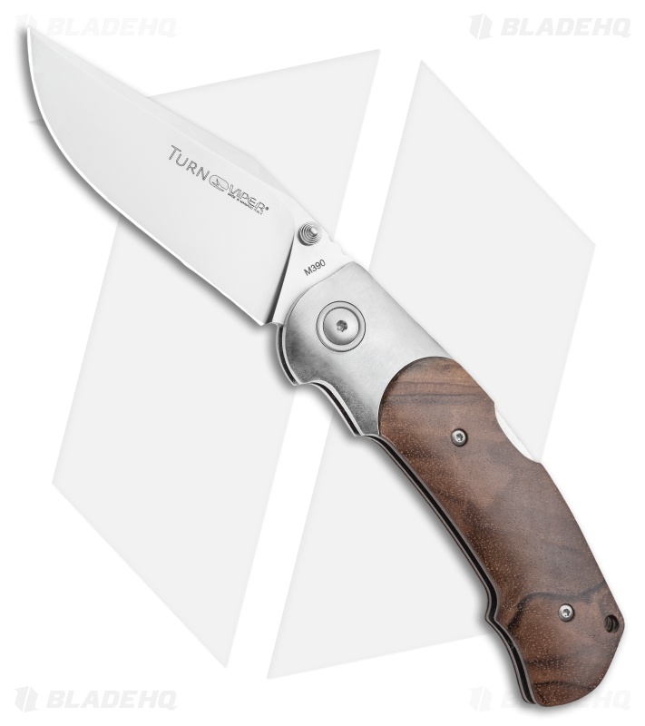 Viper Knives Turn - Manual Folding Knife | Walnut + Ti Bolster