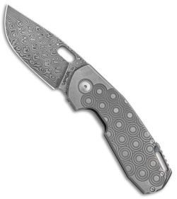 Viper Knives Vox Odino Frame Lock Knife Titanium (3" Damascus)