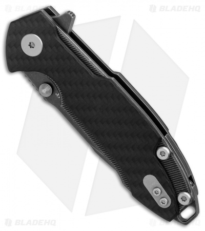 Viper Hinderer Storm Titanium Liner Lock Knife Carbon Fiber (3" Dark Stonewash)