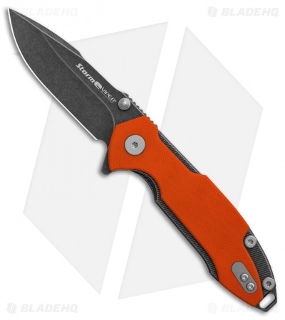 Viper Hinderer Storm | Titanium Liner Lock Knife | Orange G-10