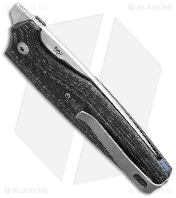 Viper Knives DAN 1 Drop Point Knife Silver Twill/G-10 (2.9" Satin) V5928STW