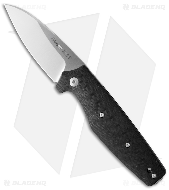 Viper Knives DAN 2 Wharncliffe Knife Carbon Fiber (2.9" Satin) V5930FC
