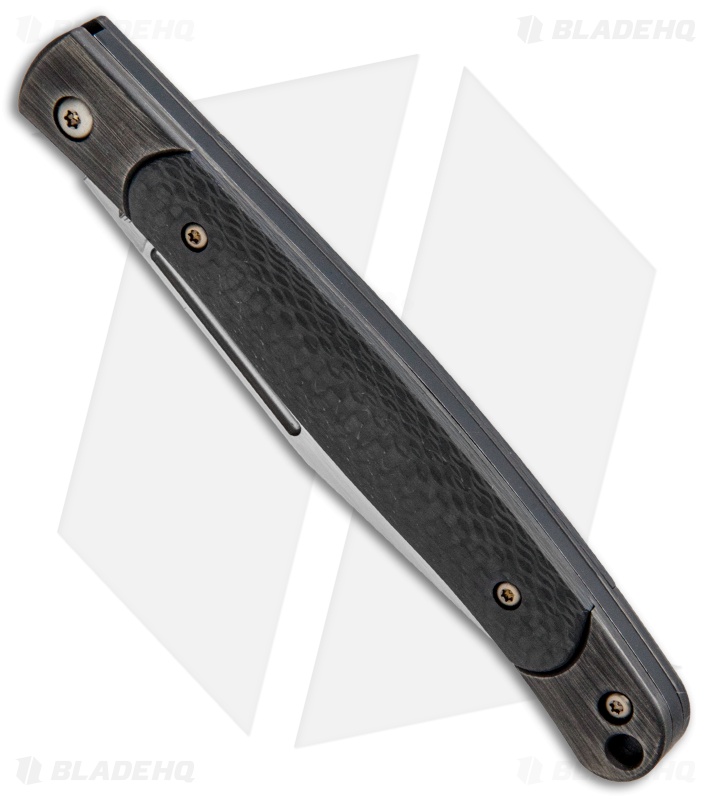 WE Knife Co. Gentry Slip Joint Knife Titanium/Carbon Fiber (3.45" Satin) 902A